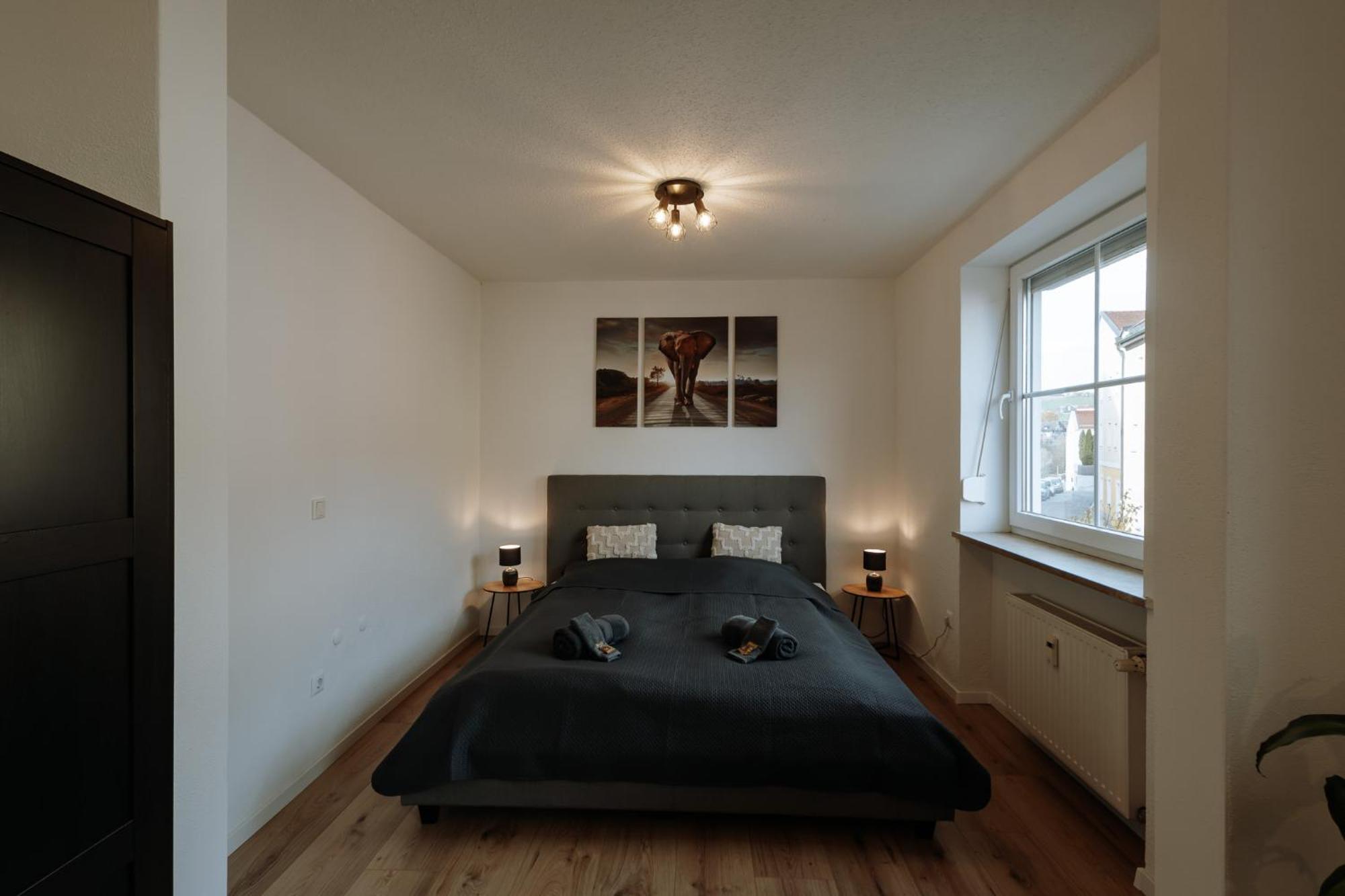 Stilvolles Appartement Mit Blick Auf Das Dreifluesse-Eck Passau Bagian luar foto
